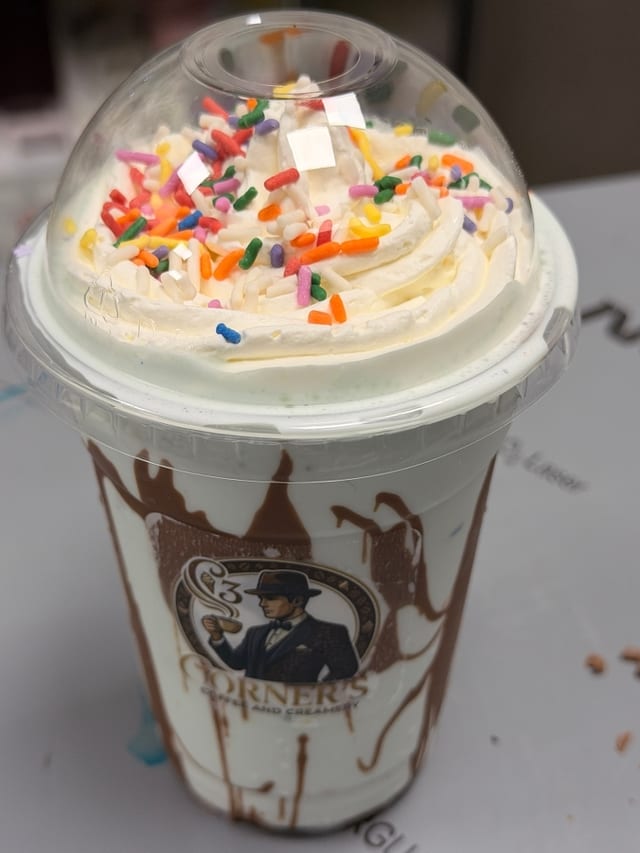 Birthday Cake Milkshake.
